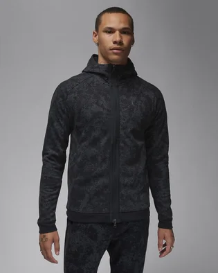 Толстовка чоловіча Air Jordan Dri-Fit Sport Air Fleece Full-Zip Hoodie Black FN5846-010