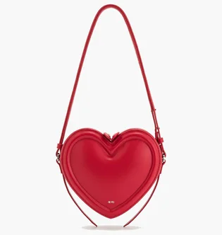 Сумка жіноча JW PEI Arlene Heart Shaped Bag Red BB2024BG97368JWP