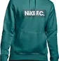 Худи мужское Nike Hooded Sweatshirt M Nk Fc Essntl Flc Hoodie Po Turquoise CT2011-300