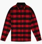 Рубашка мужская Palm Angels Classic Logo Overshirt Red/Black PMGA024C99FAB0012501