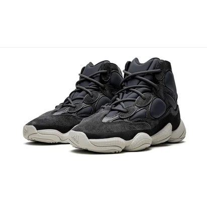 Кросівки чоловічі Adidas Yeezy 500 High Black FW4968