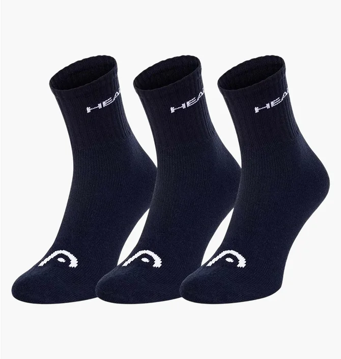 Шкарпетки унісекс HEAD Short Crew Blue (3 пари) 701213457-321