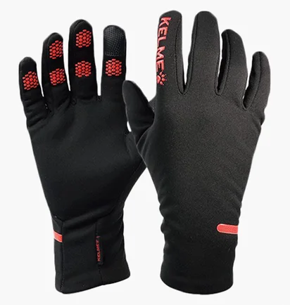 Рукавиці воротарські чоловічі Kelme Thermal Gloves Black 9886405.9009