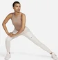 Топ женский Nike Pro Dri-Fit Crop Top Brown FQ7934-283