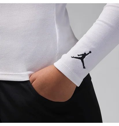 Кофта женская Air Jordan Long-Sleeve Knit Top White FV7191-100