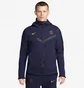 Толстовка чоловіча Nike Paris Saint-Germain 23/24 Nsw Tech Fleece Hoodie Fzwr Blue DV4827-498