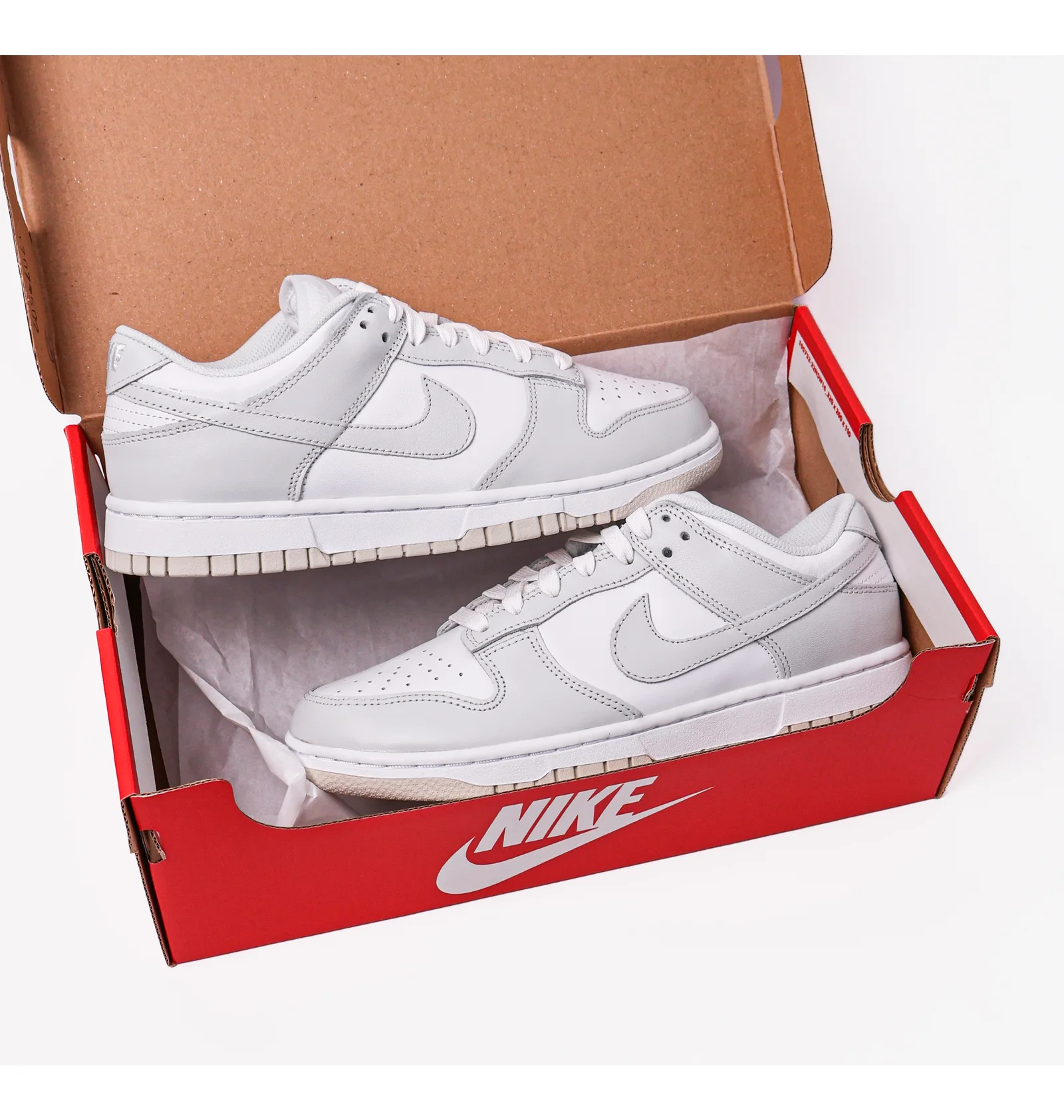 ᐉ Кросівки жіночі Nike Dunk Low White/Grey DD1503-103 - придбати