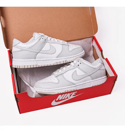 Кроссовки женские Nike Dunk Low White/Grey DD1503-103