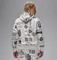 Спортивный костюм мужской Air Jordan Ess Aop Flc Po White HM7254-133__HM7257-133