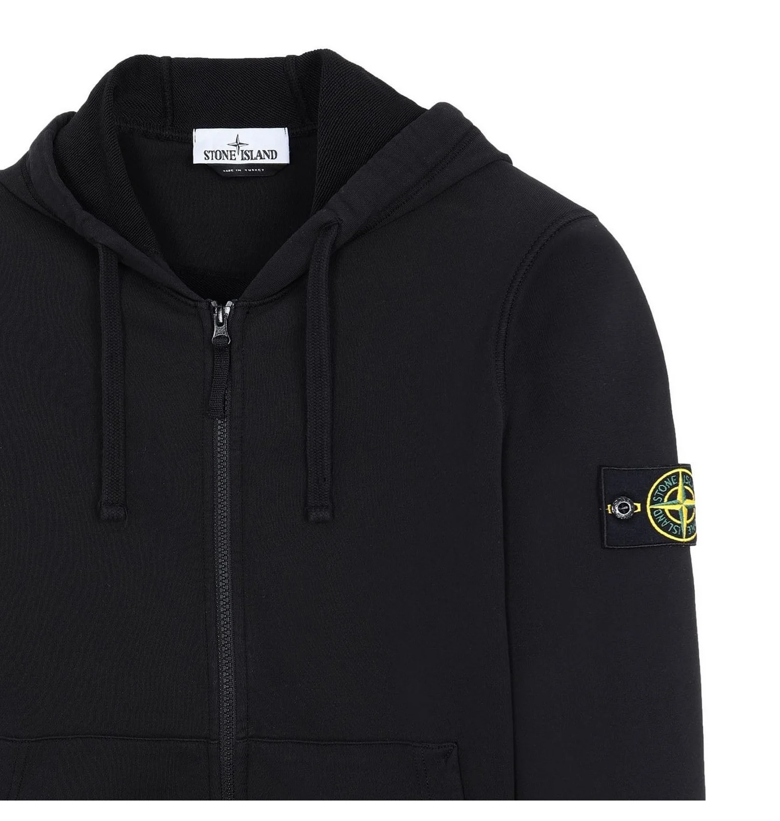 ᐉ Толстовка мужская Stone Island Zip Hoodie Black 801564251-A0029