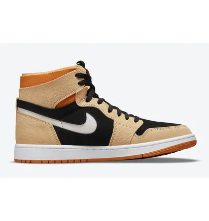 Кроссовки мужские Air Jordan 1 Zoom Air Cmft Yellow/Black Ct0978-200