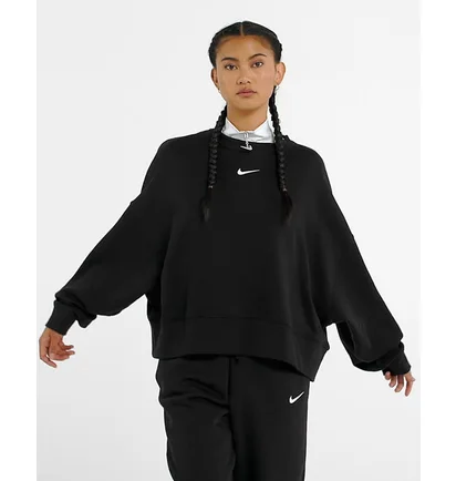 Світшот жіночий Nike Womens Oversized Fleece Crew Sweatshirt Green Dj7665-321