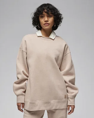 Світшот жіночий Air Jordan Flight Fleece Beige FB5116-244