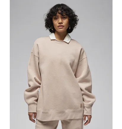 Свитшот женский Air Jordan Flight Fleece Beige FB5116-244
