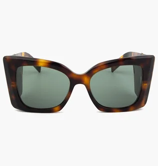 Солнцезащитные очки женские SAINT LAURENT Green/Brown SL-M119-BLASE-002-54