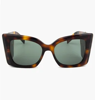 Солнцезащитные очки женские SAINT LAURENT Green/Brown SL-M119-BLASE-002-54