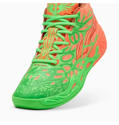 Кроссовки мужские Puma Mb.04 X Tmnt L&M Green/Orange 311307-01