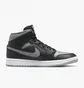 Кроссовки женские Nike Air Jordan 1 Mid Black Bq6472-007