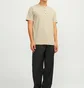 Футболка чоловіча Jack & Jones Jprblunixs Henley Ss Beige 12257965-SAND