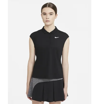 Поло женское Nike Court Victory Black CV2473-010