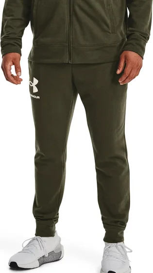 Штани чоловічі Under Armour Rival Terry Jogger Green 1361642-390