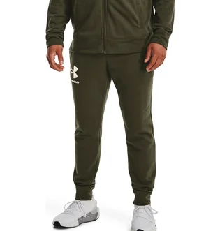 Штаны мужские Under Armour Rival Terry Jogger Green 1361642-390