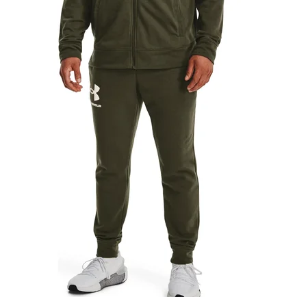 Штаны мужские Under Armour Rival Terry Jogger Green 1361642-390