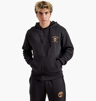 Толстовка мужская Timberland Full-Zip Hoodie Black TB0A2MNA001