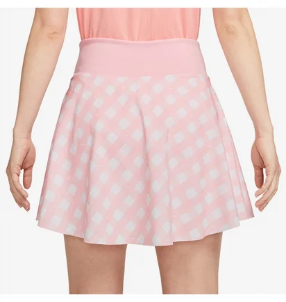 Спідниця жіноча Nike Dri-Fit Club Printed Skirt Pink DX1142-690