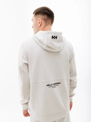 Худи мужское Helly Hansen Move Sweat Hoodie White 53701-823