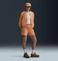 Толстовка женская Nike Nsw Chll Ft Fz Hdy Orange FN2415-856