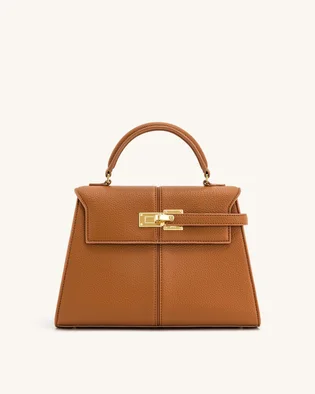 Сумка жіноча JW PEI Elise Large Top Handle Bag Brown BB2024BG97358JWP