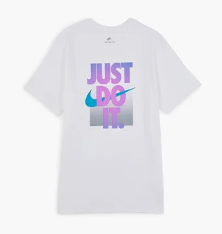 Футболка мужская Nike Tee Shirt Just Do It 12Mo White DZ2993-100