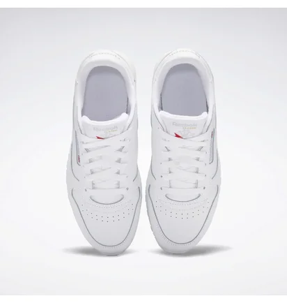 Кросівки дитячі Reebok Classic Leather Shoes - Grade School White Gz6097
