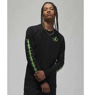 Лонгслив мужской Air Jordan T-Shirt Flight Mvp Black DV1480-010