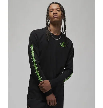 Лонгслив мужской Air Jordan T-Shirt Flight Mvp Black DV1480-010