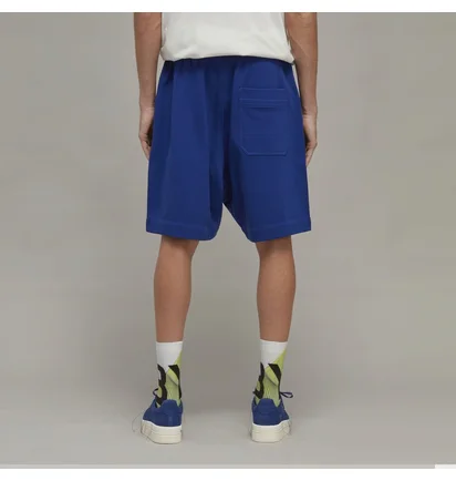 Шорты мужские Adidas Y-3 Organic Cotton Terry Shorts Blue IB4797