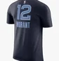 Футболка мужская Nike T-Shirt Nba Memphis Grizzlies Black DR6382-425