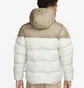 Пуховик чоловічий Nike Sf Wr Pl-Fld Hd Jkt Beige/White FB8185-247
