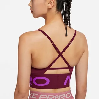 Топ жіночий Nike W Indy Pro Cn Long Line Bra Bordo Ct3764-638