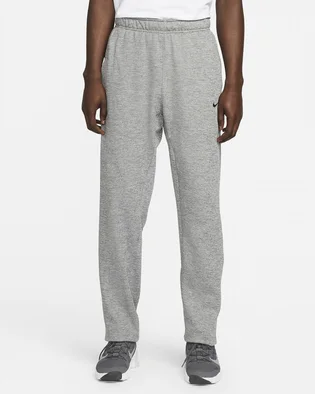 Штаны мужские Nike Therma MenS Therma-Fit Open Hem Fitness Pants Grey DQ4856-063