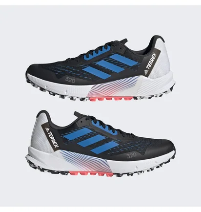 Кроссовки мужские Adidas Terrex Agravic Flow 2 Trail Running Shoes Black/Blue Gz8888