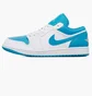 Кросівки чоловічі Air Jordan Air 1 Low Light Blue/White 553558-174