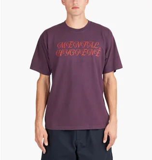 Футболка чоловіча OBEY Mental Hygiene Heavyweight Violet 166913914-PLP