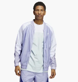 Олімпійка чоловіча Adidas Summer Sst Track Jacket Violet/White Hc2097