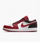 Кроссовки мужские Nike Air Jordan 1 Low Red 553558-163