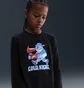 Лонгслів дитячий Nike Nsw Tee Ls Boxy Black/Multi IM6573-010
