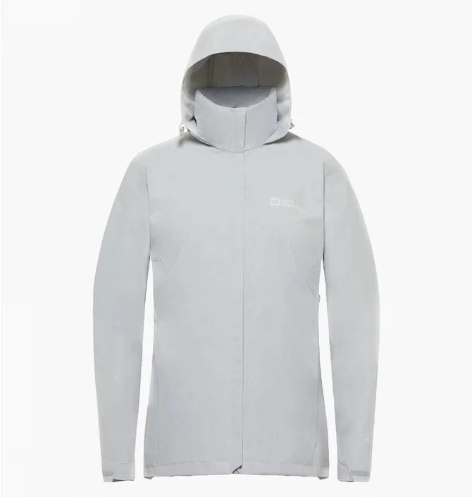 Вітровка жіноча Jack Wolfskin Trailtime Grey A63902-6709