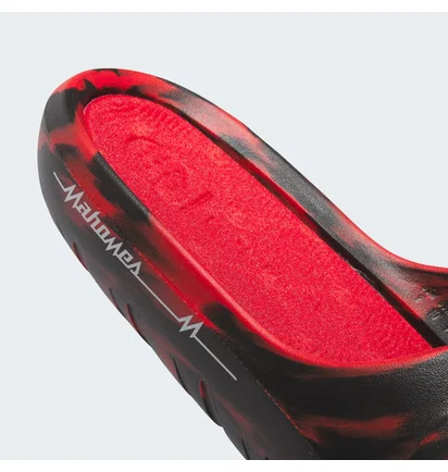 Тапочки унисекс Adidas Adicane Slides Black/Red JH6548