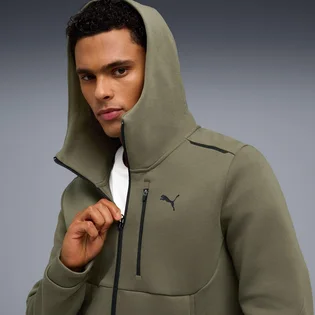 Толстовка мужская Puma Tech Full-Zip Olive 634415-81